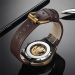 Buy FNGEEN A275 Men Luxury Retro Mechanical Watch Online at Best Price in Bangladesh With premium Lather box - Image 3