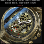 Buy FNGEEN A275 Men Luxury Retro Mechanical Watch Online at Best Price in Bangladesh With premium Lather box - Image 18