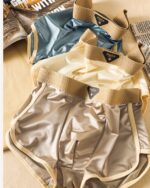 Men's Cool Generation Satin Ice Silk Mid-Rise Boxer Pants Knitted Underwear - Image 14