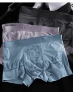 Men's  Ice Silk Boxer Nylon Underwear