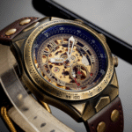 Buy FNGEEN A275 Men Luxury Retro Mechanical Watch Online at Best Price in Bangladesh With premium Lather box - Image 17