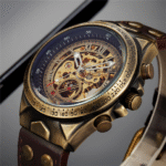 Buy FNGEEN A275 Men Luxury Retro Mechanical Watch Online at Best Price in Bangladesh With premium Lather box - Image 18